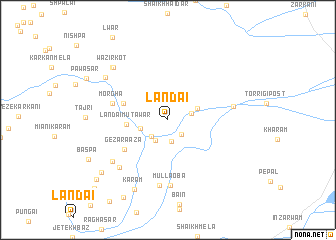 map of Landai