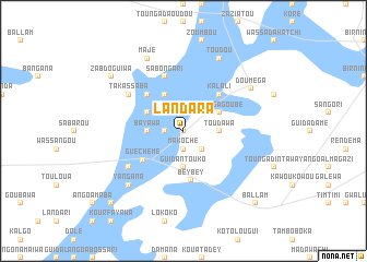 map of Landara