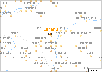 map of Landau