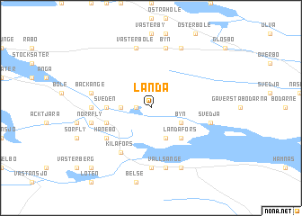 map of Landa