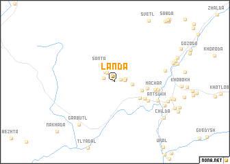 map of Landa