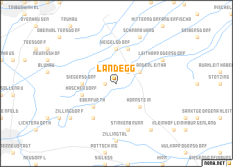 map of Landegg