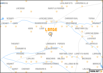 map of Lande