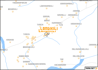 map of Landi Kili