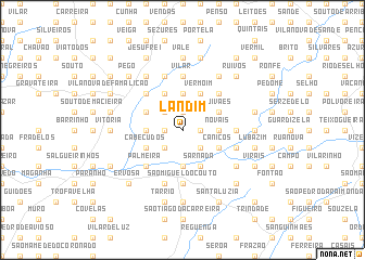 map of Landim