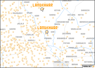 map of Landkhwār