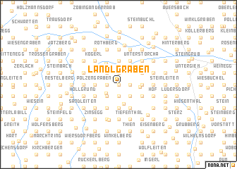 map of Landlgraben