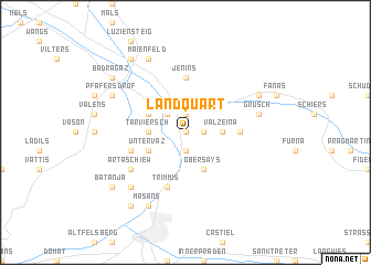 map of Landquart