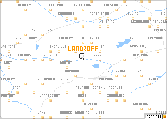 map of Landroff