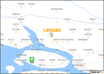map of Landsom