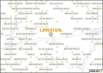 map of Landstuhl