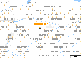 map of Landwehr