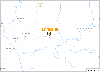 map of Landzwa