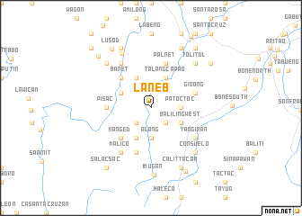 map of Laneb