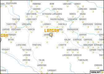 map of Làng Ấm