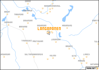 map of Langapanen