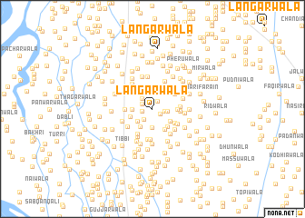 map of Langarwāla