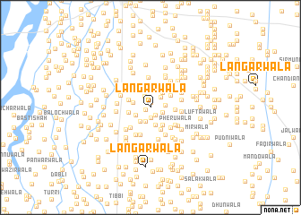 map of Langarwāla