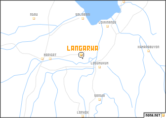map of Langarwa