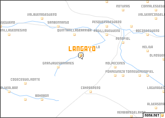 map of Langayo