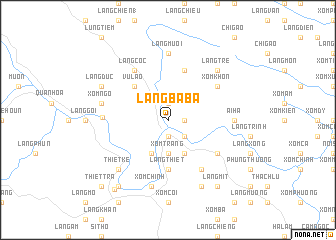 map of Làng Bà Bá