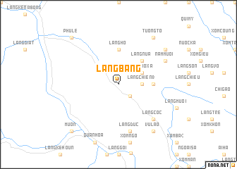 map of Làng Bang