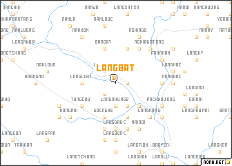 map of Làng Bat