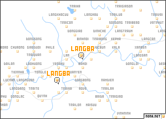 map of Làng Ba