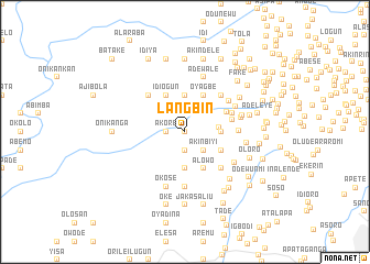 map of Langbin
