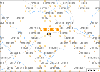 map of Làng Bông