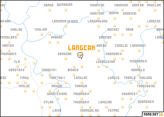 map of Làng Cam