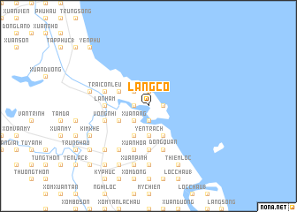 map of Làng Co