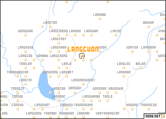 map of Làng Cuồn