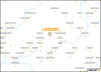 map of Làng Dân