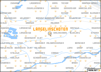 map of Lange Linschoten