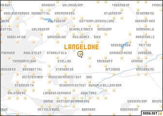 map of Langelohe