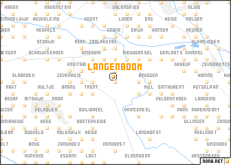 map of Langenboom