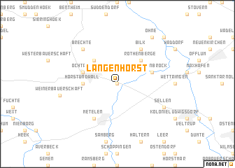map of Langenhorst