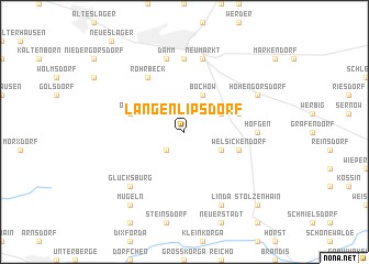 map of Langenlipsdorf
