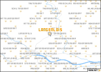 map of Langenlois