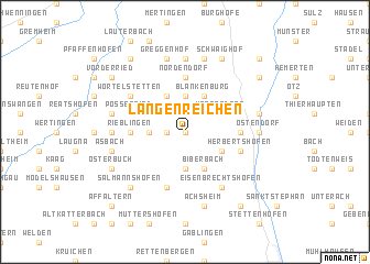 map of Langenreichen