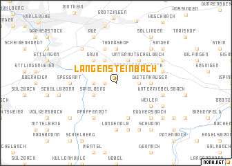 map of Langensteinbach