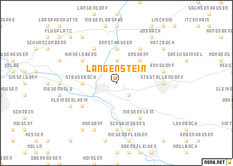 map of Langenstein