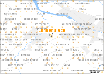 map of Langenwisch