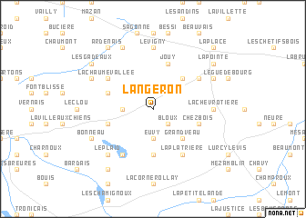 map of Langeron