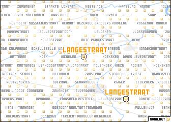 map of Langestraat