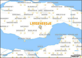 map of Langeweegje