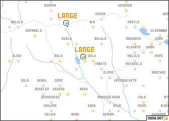 map of Langē
