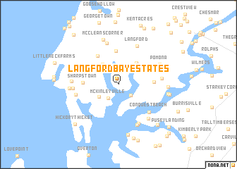 map of Langford Bay Estates