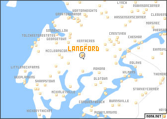map of Langford